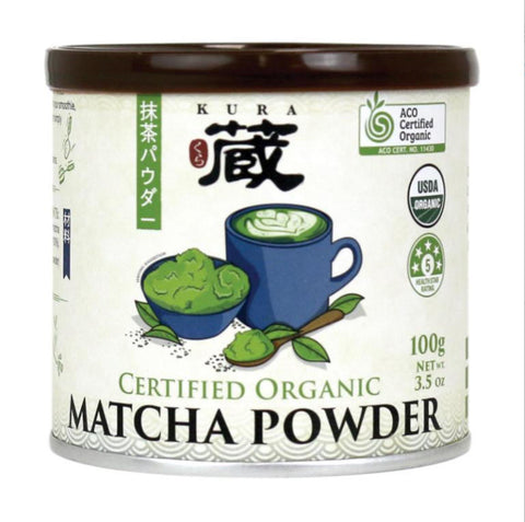 Kura Certified Organic Matcha Powder 100 g