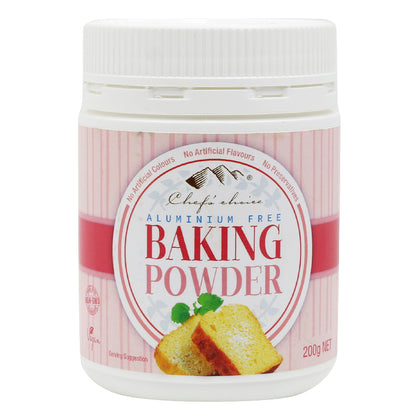 Chef's Choice Aluminium Free Baking Powder 200g - Everyday Pantry