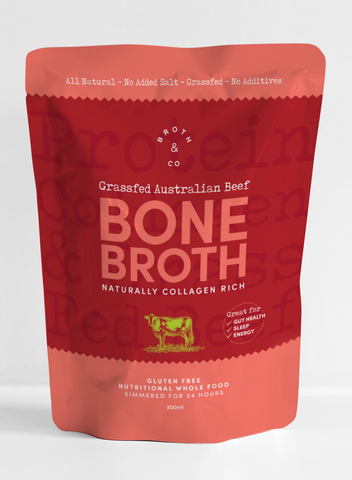 Broth & Co Grass Fed Beef Bone Broth Liquid 500ml