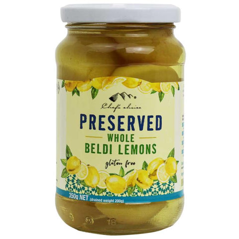 Chef’s Choice Preserved Whole Beldi Lemons 350g