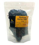 Poblano Mexican Ancho Dry Chillies  100g