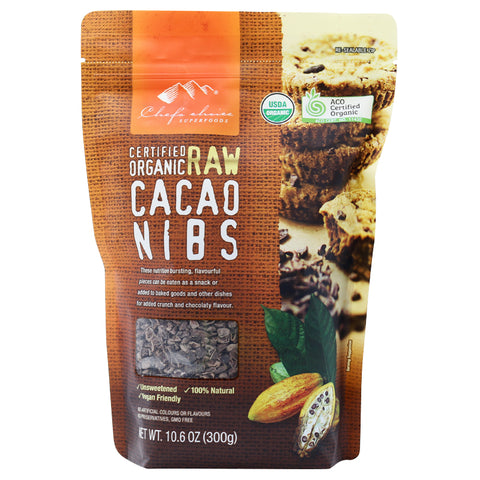 Chef's Choice Raw Organic Cacao Nibs 300g - Everyday Pantry