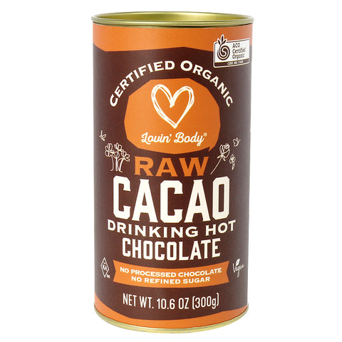 Lovin' Body Raw Cocoa Drinking Hot Chocolate 300g - Everyday Pantry