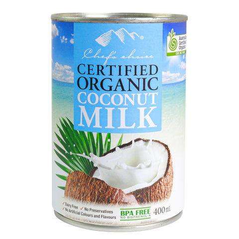 Chef's Choice Organic Coconut Milk 400ml - Everyday Pantry