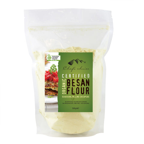 Chef's Choice Organic Besan Flour 500g - Everyday Pantry
