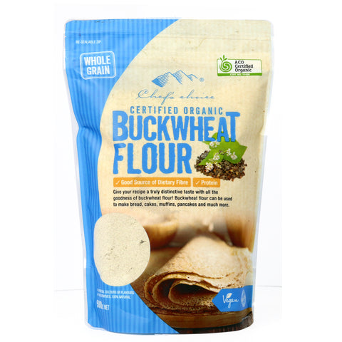 Chef's Choice Organic Buckwheat Flour 500g - Everyday Pantry