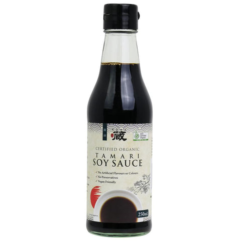 Kura Organic Tamari Soy Sauce 250ml