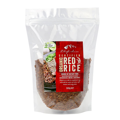 Chef's Choice Organic Red Rice 500g - Everyday Pantry