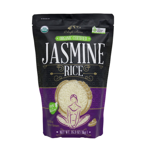 Chef's Choice Organic Jasmine Rice 1kg - Everyday Pantry