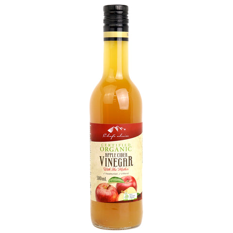Chef's Choice Organic Apple Cider Vinegar 500ml - Everyday Pantry